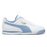 Фото #1 товара Puma Roma Basic Plus Lace Up Mens White Sneakers Casual Shoes 36957152
