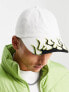 Фото #4 товара Weekday flame graphic cap in white