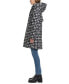 ფოტო #3 პროდუქტის Women's Hooded Printed A-Line Raincoat