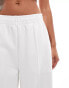 Фото #5 товара Lacoste wide leg jogger in white