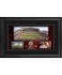 Фото #1 товара Cincinnati Bengals Framed 10" x 18" Stadium Panoramic Collage with Game-Used Football - Limited Edition of 500