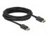 Фото #2 товара Delock DisplayPort Kabel 10K 60 Hz 54 Gbps Kunststoffgehäuse 2 m - Cable - Digital/Display/Video