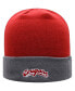 ფოტო #3 პროდუქტის Men's Crimson, Gray Washington State Cougars Core 2-Tone Cuffed Knit Hat