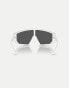 Фото #4 товара Versace ve4461 irregular sunglasses in white with grey lens in white