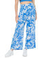 ფოტო #1 პროდუქტის Juniors' Midnight New Avenue Wide-Leg Pants