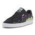 Фото #2 товара Puma Suede Soundwave Lace Up Mens Black Sneakers Casual Shoes 39325701
