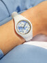 Фото #4 товара Ice-Watch - ICE blue White porcelain - Weiße Damenuhr mit Silikonarmband - 019226 (Small)