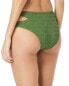 Фото #2 товара Vince Camuto Cut Out Bikini Bottom Women's Green L