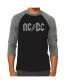 Фото #1 товара Men's Raglan AC/DC Word Art T-shirt