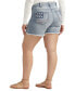 ფოტო #3 პროდუქტის Plus Size Suki Mid Rise Curvy Fit Shorts