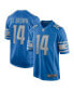 Men's Amon-Ra St. Brown Blue Detroit Lions Game Player Jersey