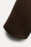 Пальто из смесовой шерсти manteco с капюшоном — zw collection ZARA