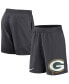 Фото #2 товара Шорты Nike мужские Anthracite Green Bay Packers Stretch Performance