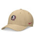 Фото #3 товара Men's Gold Florida State Seminoles 2024 On-Field Swoosh Flex Hat