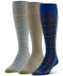 ფოტო #1 პროდუქტის Men's Multi-Pattern Socks - 3 pk.