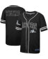 Фото #1 товара Men's Black Jackson State Tigers Free Spirited Mesh Button-Up Baseball Jersey