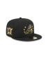 ფოტო #2 პროდუქტის Men's Black Arizona Diamondbacks 2024 Armed Forces Day On-Field 59FIFTY Fitted Hat