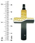 Diamond Accent Two-Tone Cross 22" Pendant Necklace in Black- & Gold-Tone Ion-Plated Stainless Steel, Created for Macy's