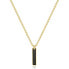Fashion gold plated necklace with cubic zirconia Backliner BIK112