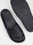 adidas Training Adilette sliders in black