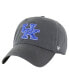 Men's Charcoal Kentucky Wildcats Classic Franchise Legacy Fitted Hat