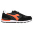 Фото #1 товара Diadora Camaro Lace Up Mens Black Sneakers Casual Shoes 159886-C8322