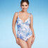 Фото #1 товара Women's Shoulder Tie Medium Coverage One Piece Swimsuit - Kona Sol