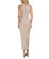 ფოტო #2 პროდუქტის Women's Knot-Neck Tulip-Hem Dress