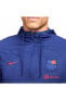 Dri-Fit Mens FCBarcelona Strike Hooded Tracksuit Eşofman Takımı Slim Fit Kesim