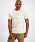 Men's Rio Short Sleeve Crewneck Patchwork Print T-Shirt Rio Patchwork Print, S - фото #1