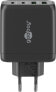 Goobay USB-C PD Multiport-Schnellladegerät 68 W schwarz 64817
