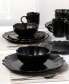 Фото #3 товара Scalloped Edge 16 Piece Service for 4 Dinnerware Set