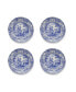 Blue Italian Luncheon Plate Set/4