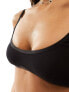 Фото #3 товара Weekday Inez soft scoop bra in black