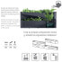 ფოტო #3 პროდუქტის PROSPERPLAST Cascade Garden Collection 78x19x35 cm Gardeing Set 3 Units