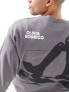 ASOS DESIGN unisex graphic sweatshirt with Olivia Rodrigo prints in charocal