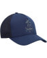 ფოტო #3 პროდუქტის Men's Navy Morelia Trucker Adjustable Hat