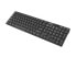 Фото #3 товара natec Stingray - Full-size (100%) - RF Wireless - Membrane - QWERTY - Black - Mouse included