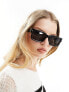 Фото #7 товара AIRE castor square sunglasses in black