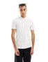 Фото #1 товара Selected Homme zip polo in white