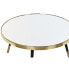 Фото #2 товара Кофейный столик DKD Home Decor Glamour Позолоченный Серебристый Сталь Зеркало 82,5 x 82,5 x 40 cm