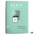 Фото #2 товара Блокнот для письма и каллиграфии Rubio Nº07 A5 испанский 20 Листов (10 штук) Cuadernos Rubio