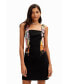 ფოტო #5 პროდუქტის Women's M. Christian Lacroix orchid mini dress