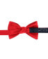 ფოტო #2 პროდუქტის Sutton Solid Color Silk Bow Tie