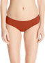 Фото #1 товара O'NEILL Women's Poppy Bikini Brandy Bottom Swimsuit size X-Small 182612