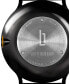 ფოტო #7 პროდუქტის Men's Lilienthal 1 Fire Black Stainless Steel Mesh Watch 42mm