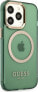 Guess Guess GUHMP13LHTCMA iPhone 13 Pro / 13 6,1" zielony/khaki hard case Gold Outline Translucent MagSafe NoSize