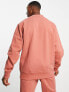 adidas Originals – Contempo – Sweatshirt in Orange mit Dreiblattlogo