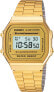Фото #3 товара Casio - Retro Watch A168WG-9EF - Unisex Watch - Rain and Splash Proof - Digital - With Leather Strap - Gold