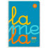 Фото #2 товара ноутбук Lamela Fluorine Blue Din A4 5 Предметы 80 Листья
